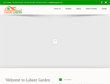 Tablet Screenshot of lahoregarden.com